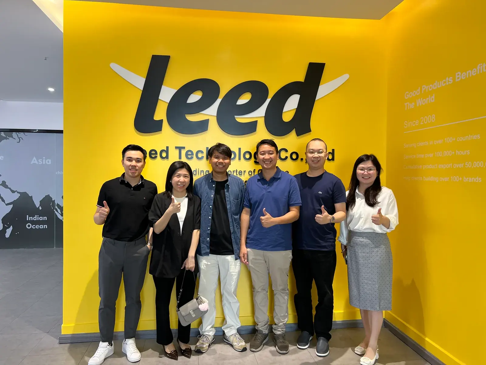 Customer visit at LeedMiner