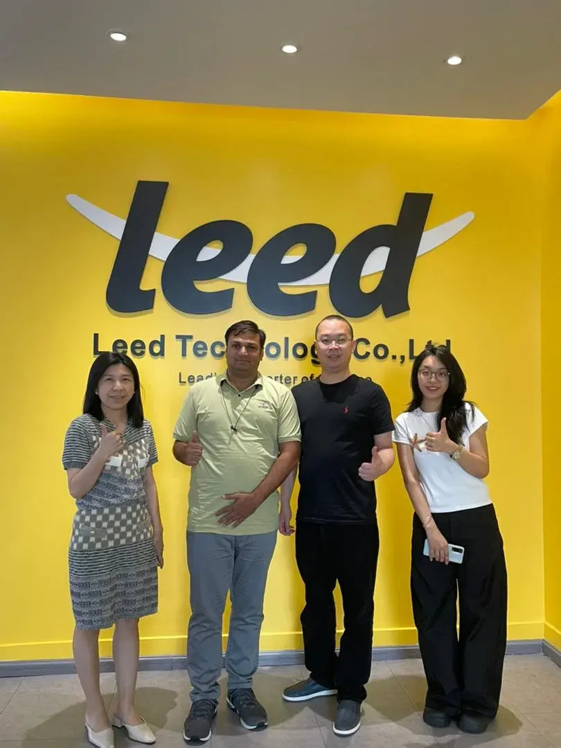 Customer visit at LeedMiner