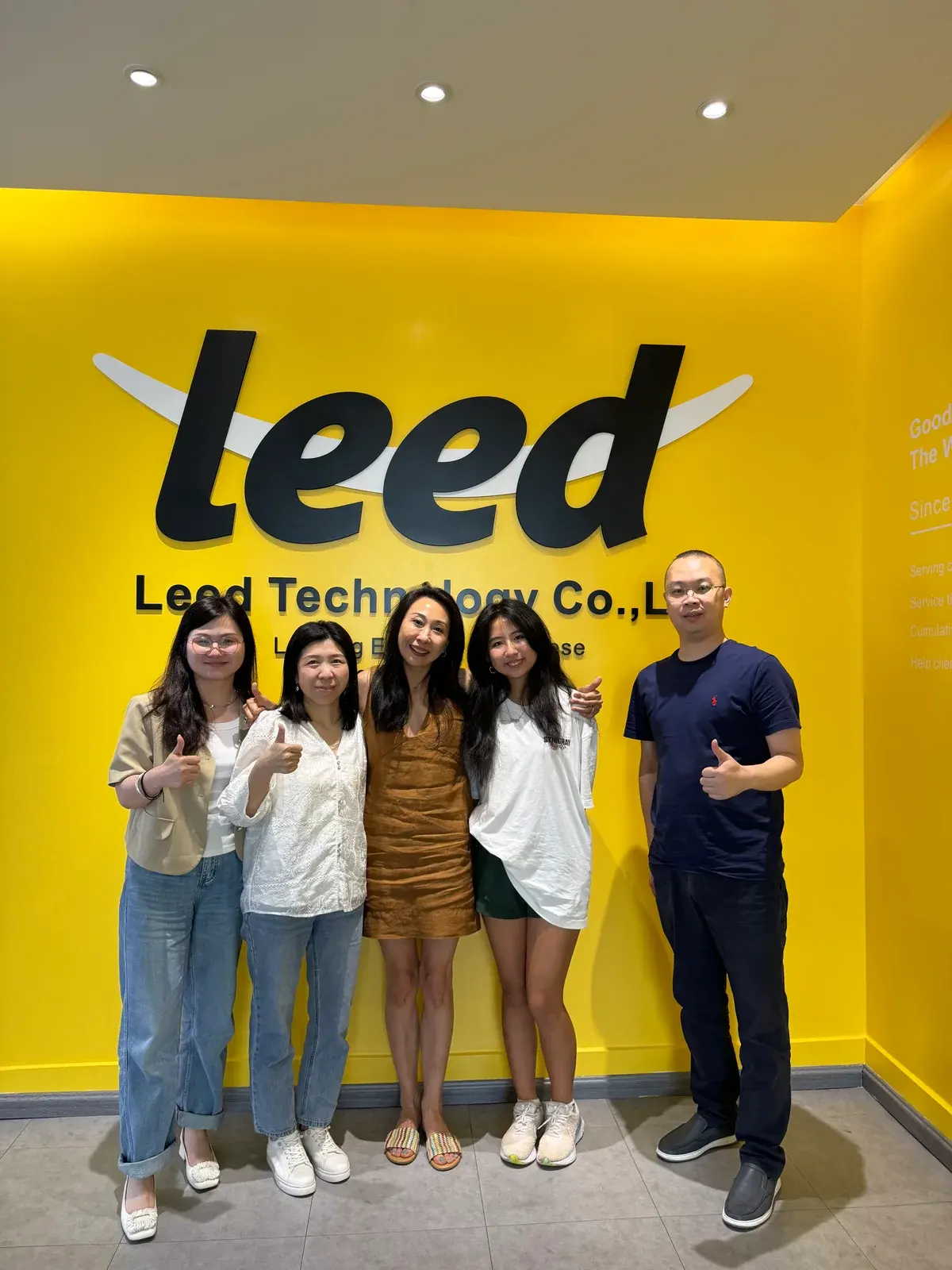Customer visit at LeedMiner
