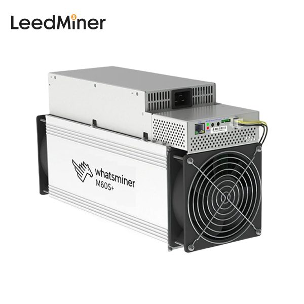 WhatsMiner M60S+ Bitcoin Miner (212Th/s)