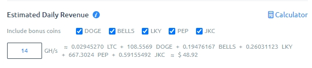 What Is the Most Efficient Mining Hardware for pepecoin(PEP) ?