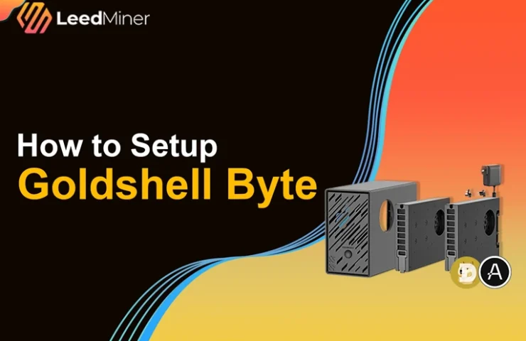 How to Setup Goldshell Byte