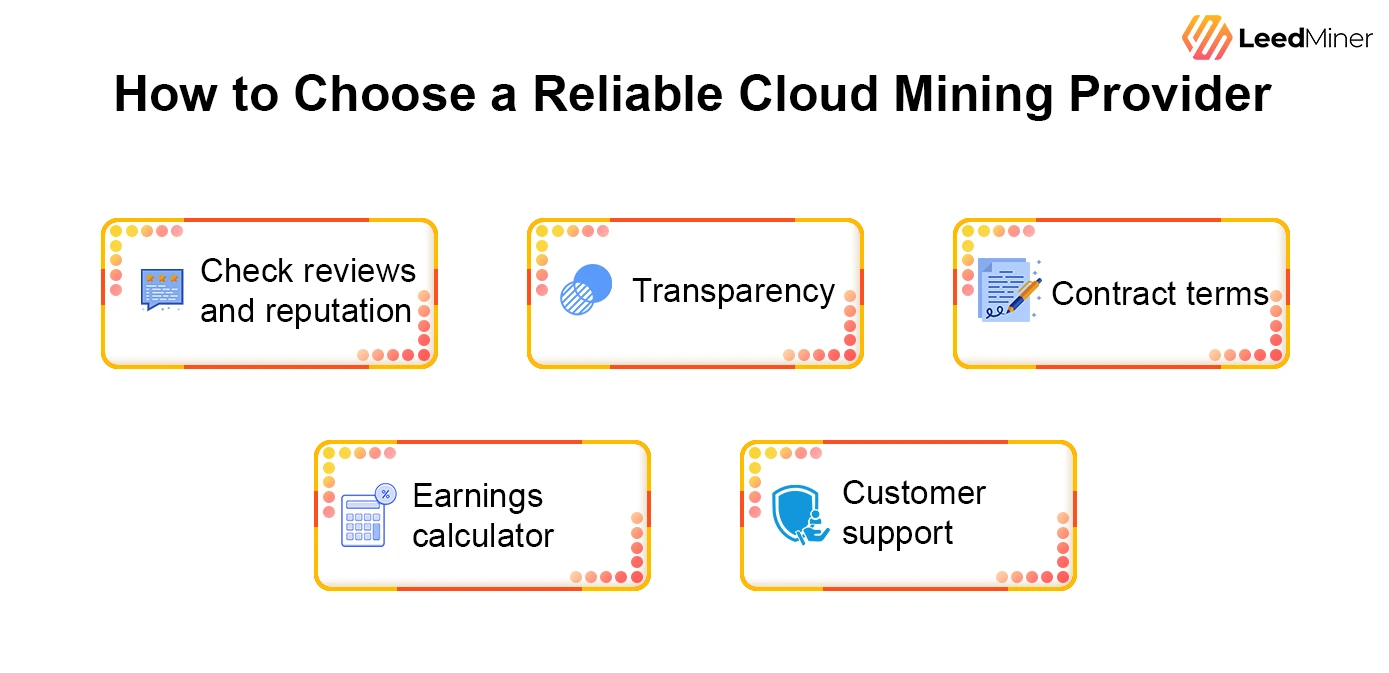 How to Choose a Reliable Cloud Mining Provider