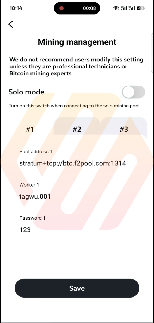 Connect to a Mining Pool