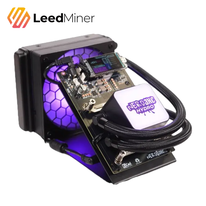 NerdMiner NerdQaxe+ Hydro